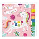 Card Happy Unicorn